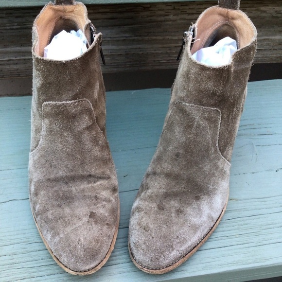 Madewell Women Genuin Leather Brown Booties , Ankle Boots - Picture 9 of 9